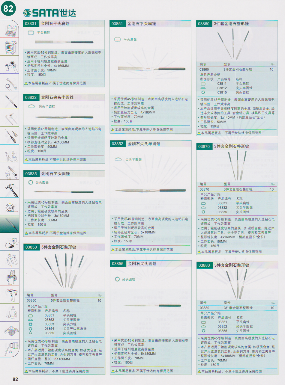 其它手动工具第6页（对应纸质样本总第82页）  点击左右页面前后翻页 本类共9页